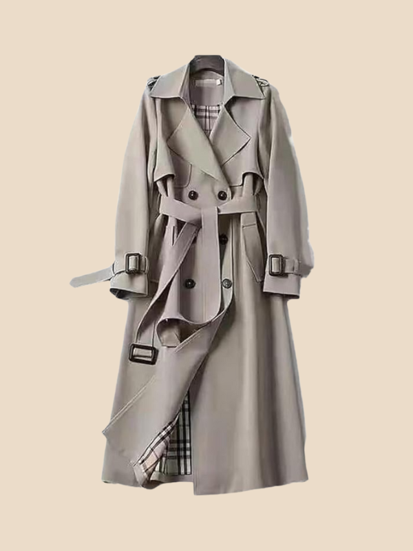 Amelie | Eleganter Trenchcoat für Damen mit Gürtel 4