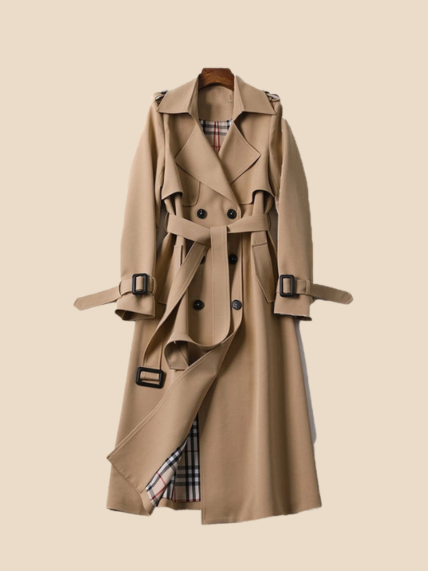 Amelie | Eleganter Trenchcoat für Damen mit Gürtel 6