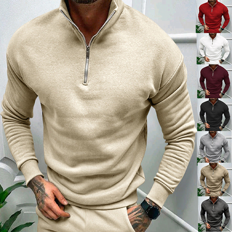 Leon | Lässiger Pullover für Herren mit Stehkragen 1