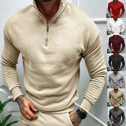 Leon | Lässiger Pullover für Herren mit Stehkragen 1